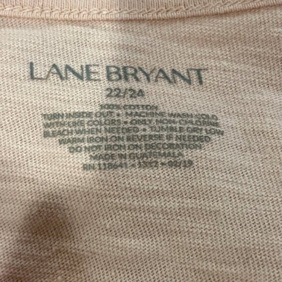 Lane Bryant Pink “BABE” Short Sleeve T-Shirt – Size 22/24 - Picture 6 of 6